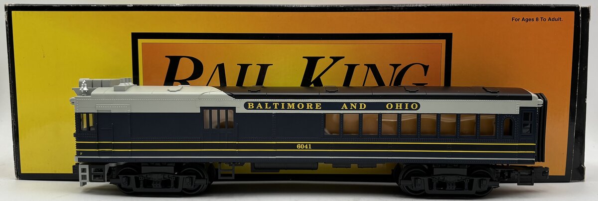 MTH 30-2707-1E O Baltimore & Ohio Doodlebug Diesel Locomotive #6041 w/PS2 LN/Box