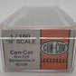 Con-Cor 0001-012218 N Scale SOO Line 60' Buckhead Flat Car #5053 LN/Box