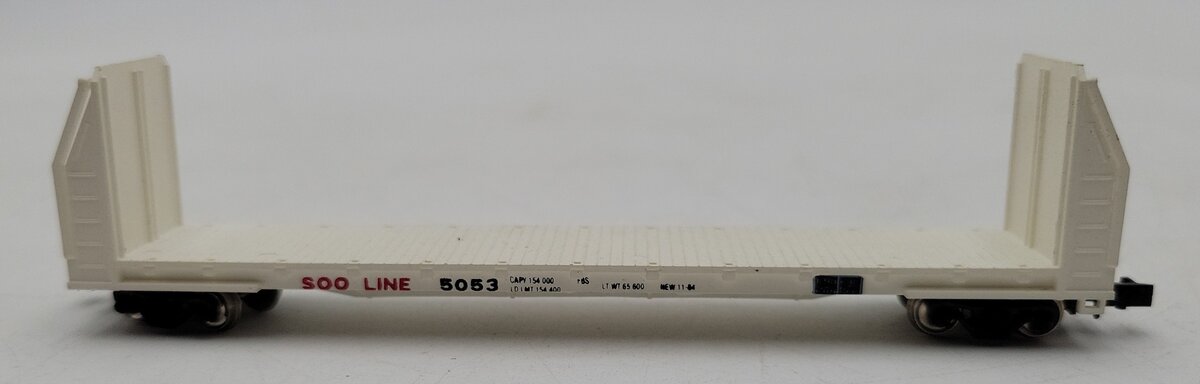 Con-Cor 0001-012218 N Scale SOO Line 60' Buckhead Flat Car #5053 LN/Box