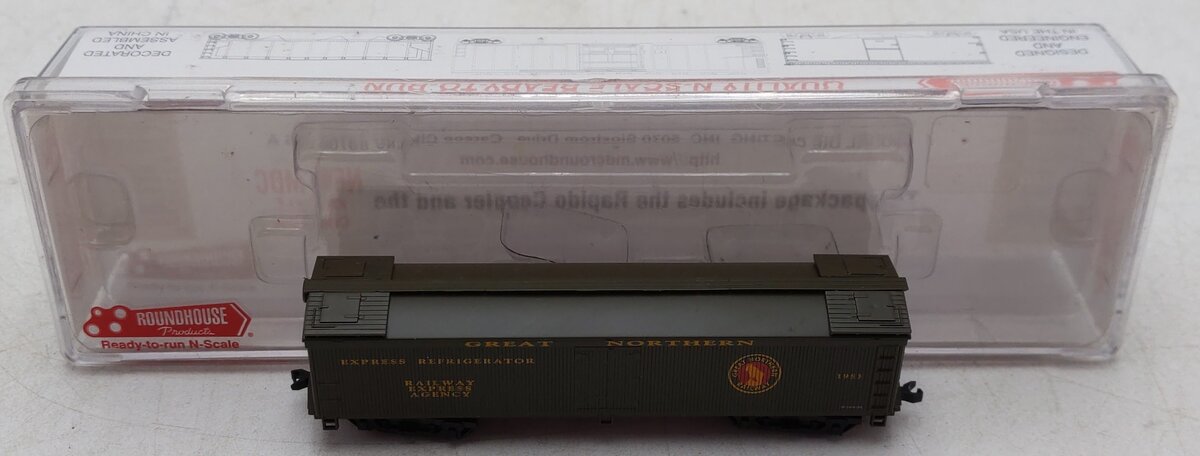 Roundhouse 82905 N Great Northern/REA 50' Express Reefer #1953 EX/Box
