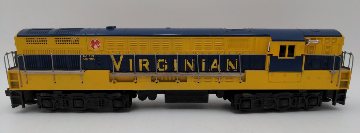 Lionel 6-8950 O Gauge Virginian FM Trainmaster Diesel Locomotive VG/Box
