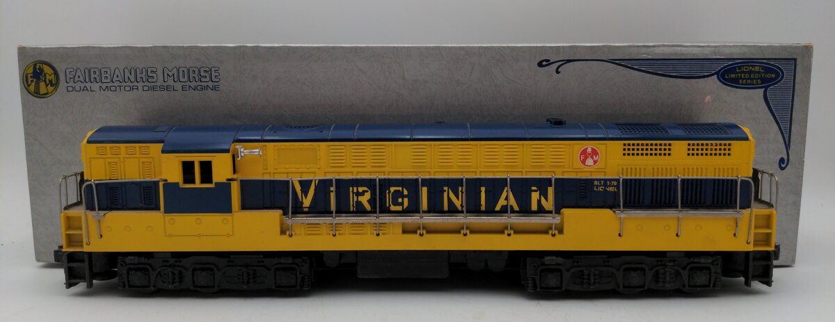 Lionel 6-8950 O Gauge Virginian FM Trainmaster Diesel Locomotive VG/Box