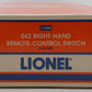 Lionel 6-65168 O27 42" Right Hand Remote Control Switch Turnout EX/Box