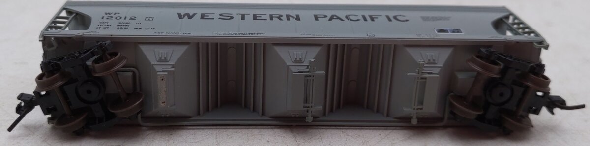 InterMountain 67007-03 HO Scale Western Pacific Hopper Car #12012 EX/Box