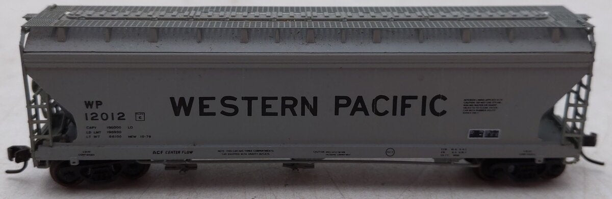 InterMountain 67007-03 HO Scale Western Pacific Hopper Car #12012 EX/Box