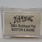 Atlas 3064 Boston & Maine Bulkhead Flatcar #5304 VG/Box