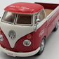 Motor City 440546 1:43 Coca-Cola - 1962 Volkswagen T1 Pickup in Red EX