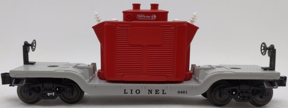 Lionel 6-16967 O Gauge Lionel Depressed-Center Flatcar with Transformer #6461 VG/Box