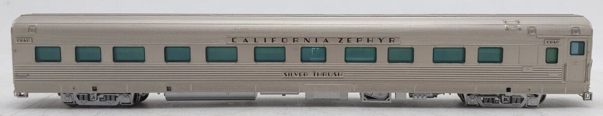 Broadway Limited 1523 HO Chicago, Burlington & Quincy Zephyr 6-5 Sleeper #452 EX