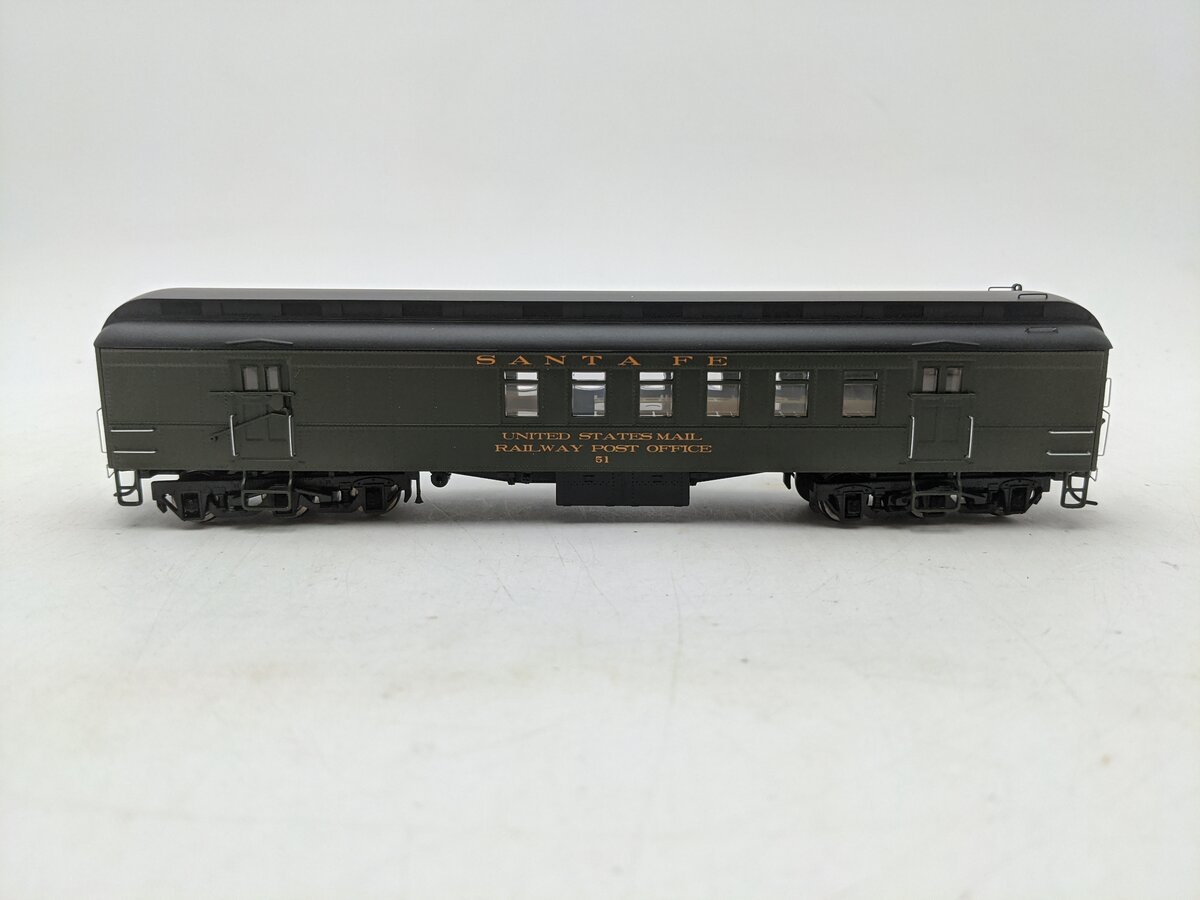 Rivarossi HR4213 HO Santa Fe 60' Heavyweight Railway Post Office #51 EX