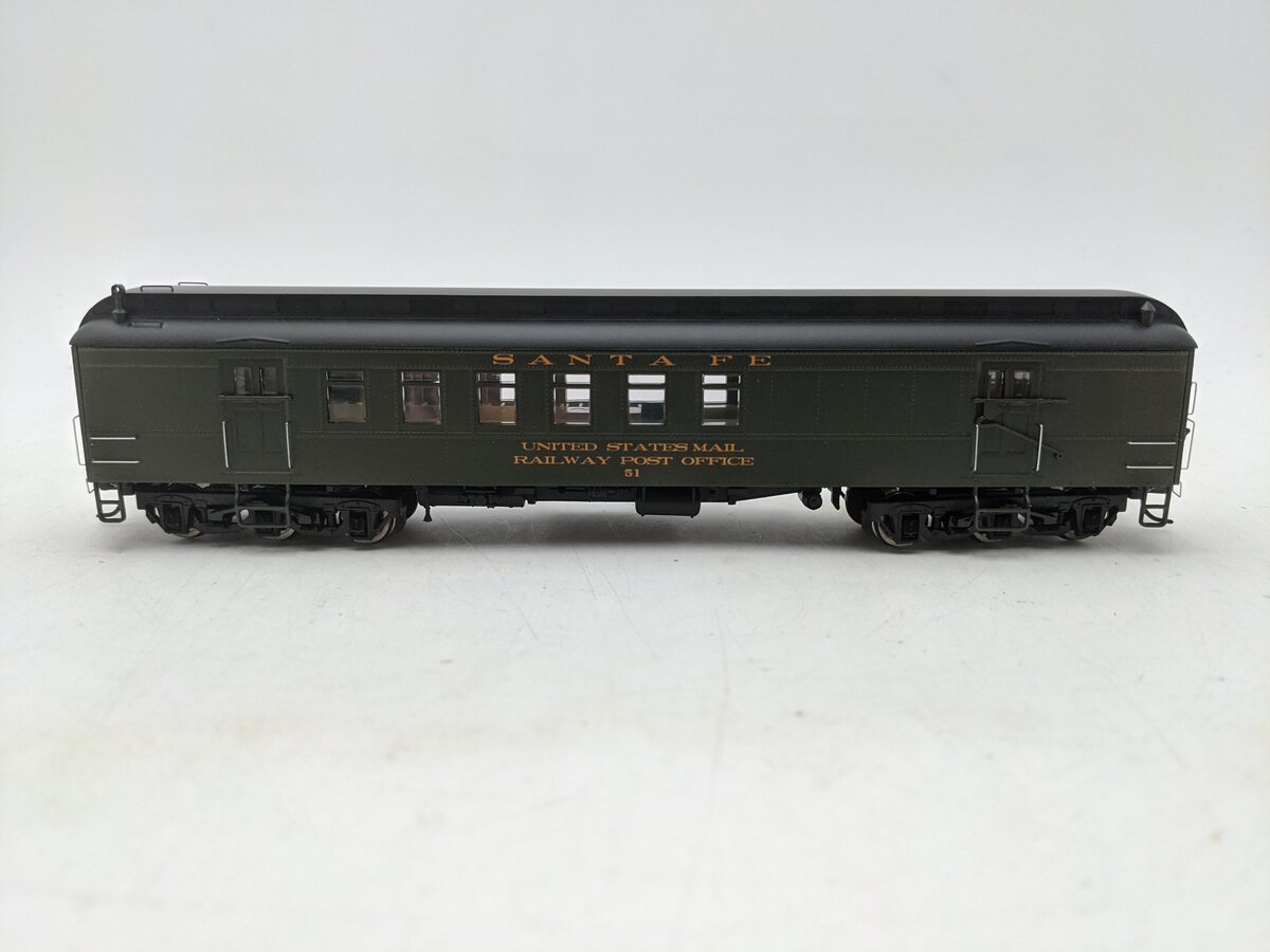 Rivarossi HR4213 HO Santa Fe 60' Heavyweight Railway Post Office #51 EX