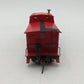 Bachmann 16806 HO Unlettered Red Northeast Steel Caboose EX/Box