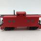 Bachmann 16806 HO Unlettered Red Northeast Steel Caboose EX/Box