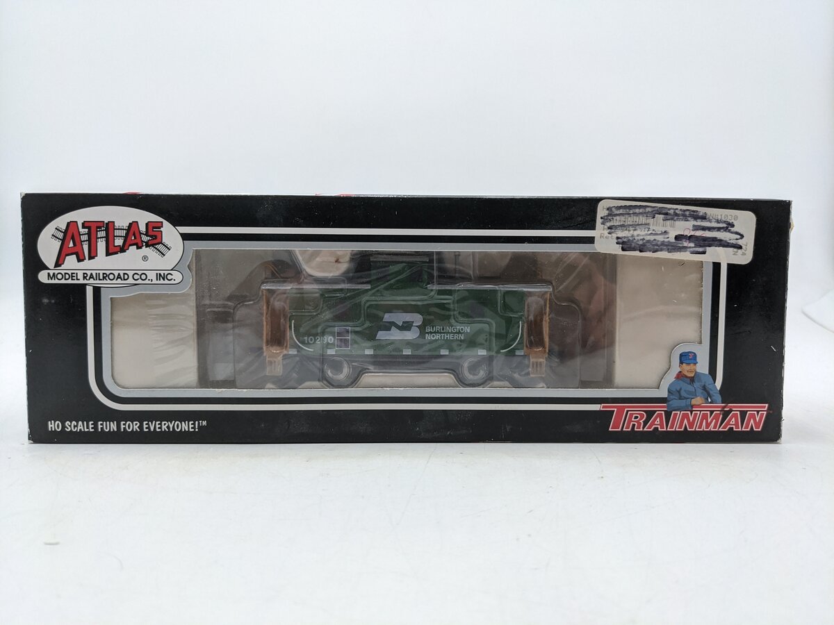Atlas 947 HO Scale Burlington Northern Cupola Caboose #10290 NIB