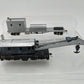 Bachmann 16149 HO Painted Unlettered 250-Ton Steam Crane Car and Boom Tender/Box