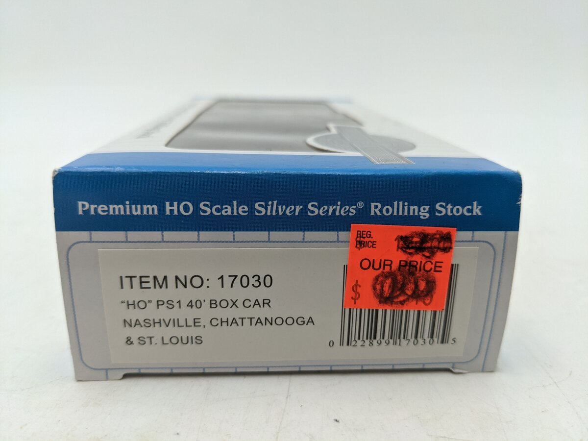 Bachmann 17030 HO Nashville, Chattanooga & St Louis 40' Steel Boxcar #18288