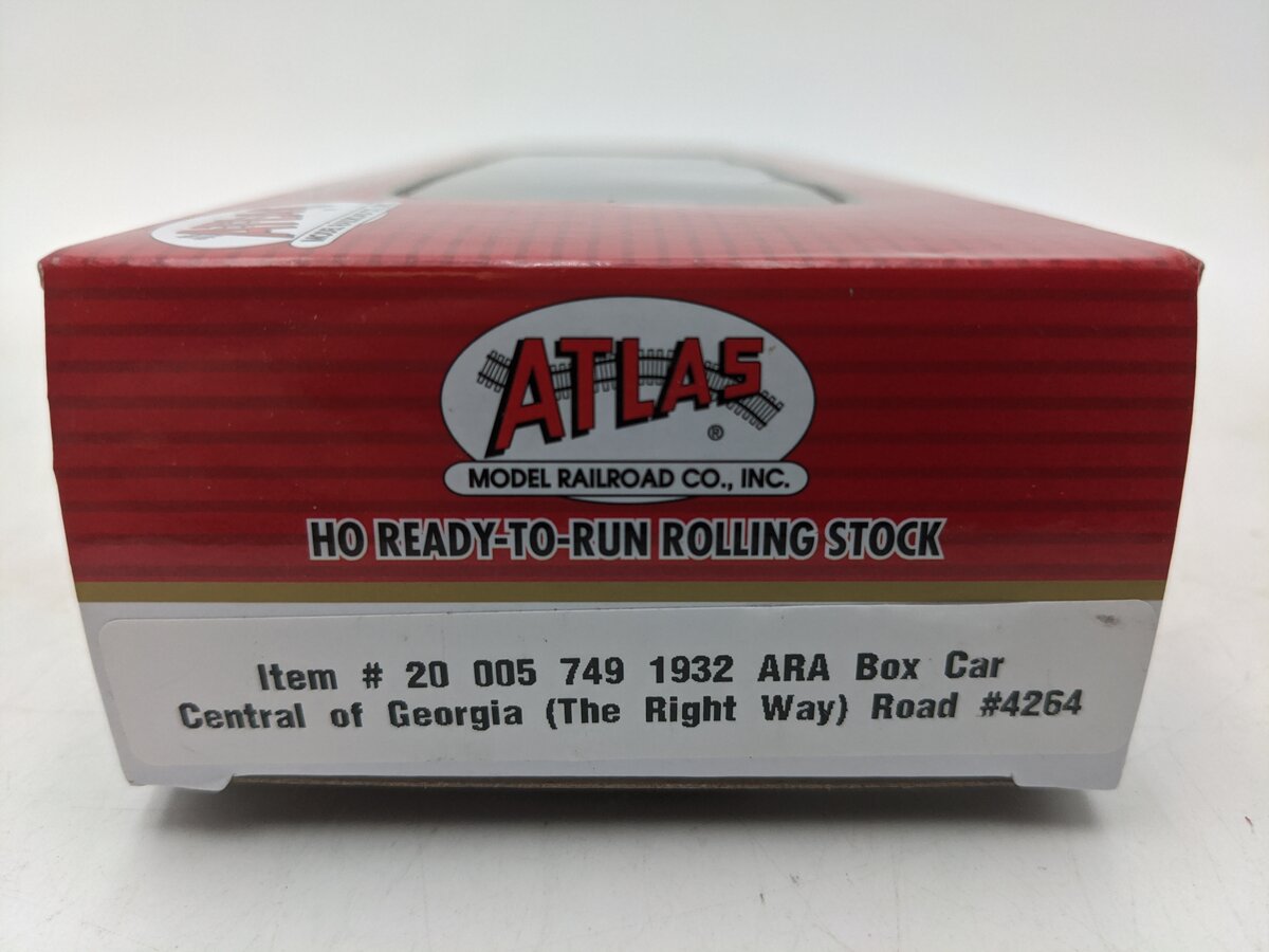Atlas 20005749 HO Central of Georgia 1932 ARA Boxcar #4264