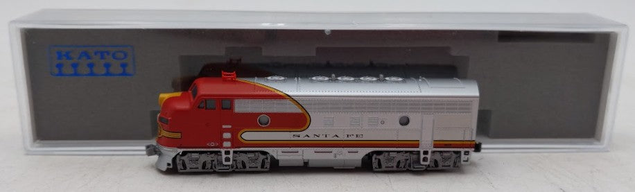 Kato 176-2122 N Scale Santa Fe F7A Powered Diesel Locomotive #40 EX/Box
