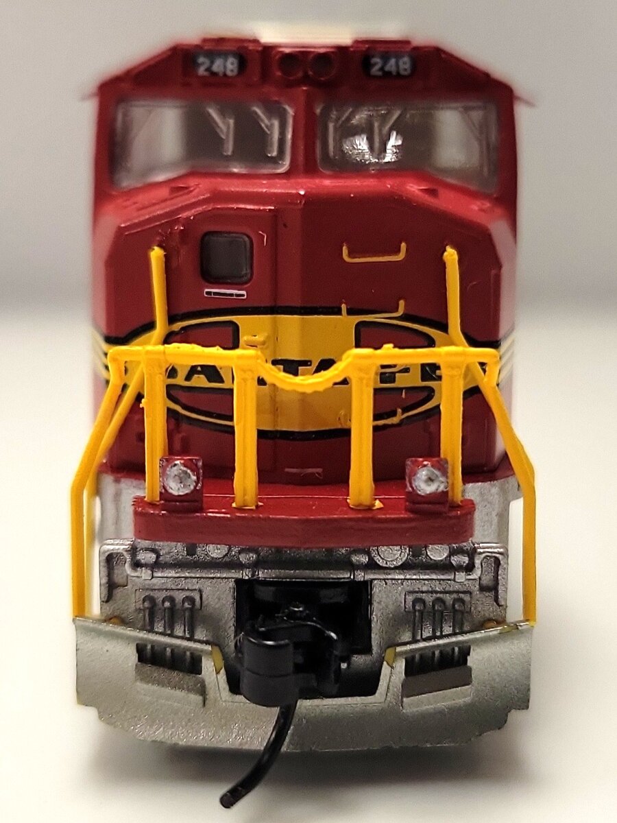 Athearn 17418 N Santa Fe/Warbonnet SD75M Diesel Locomotive #248 LN/Box