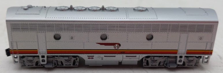 Kato 176-2211 N Santa Fe Warbonnet EMD F7 B-Unit Powered Diesel Locomotive w DCC EX/Box