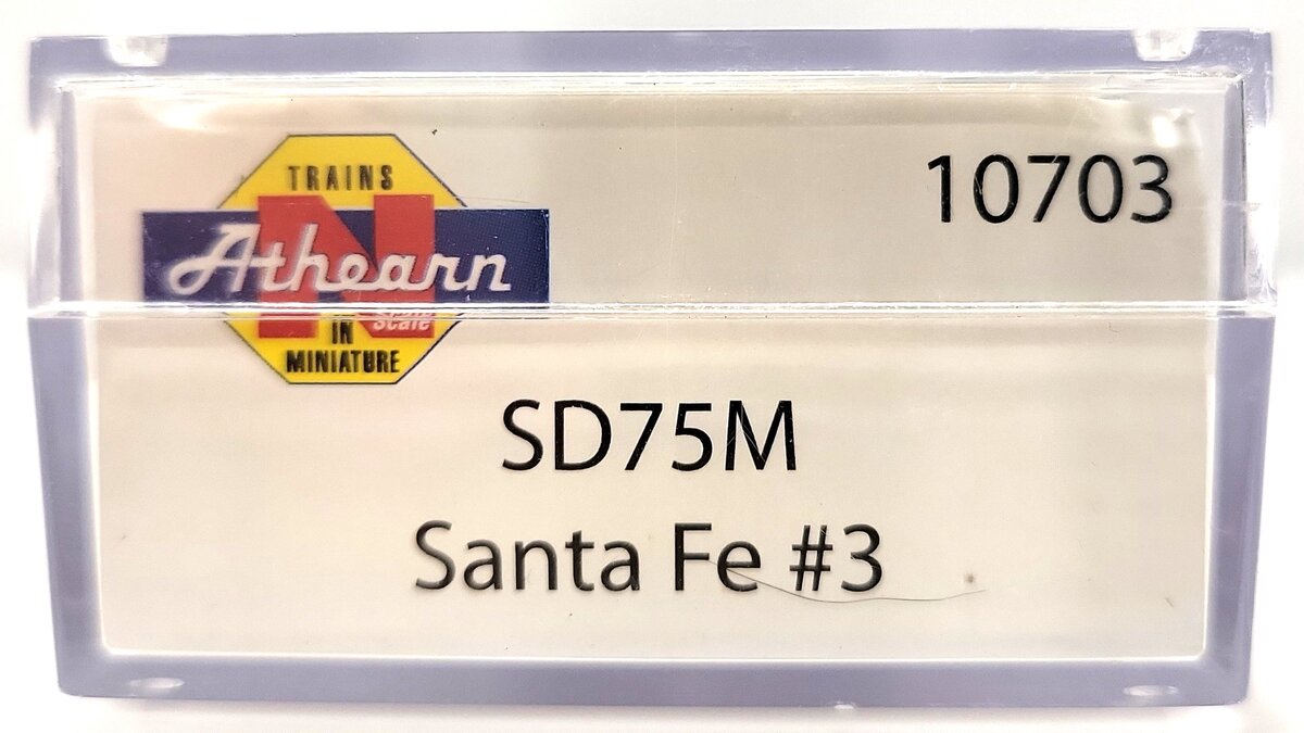 Athearn 10703 N Santa Fe SD75M Diesel #226 LN/Box