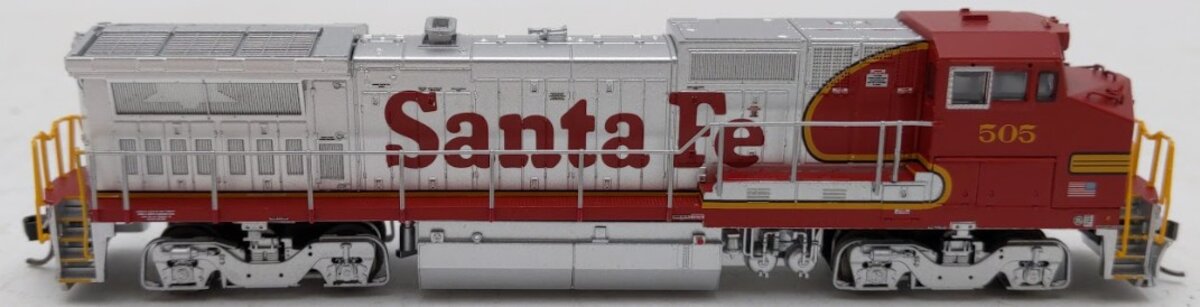 Atlas 40005143 N Scale Santa Fe Dash 8-40Bw Diesel Engine #505 w DCC/Sound EX/Box