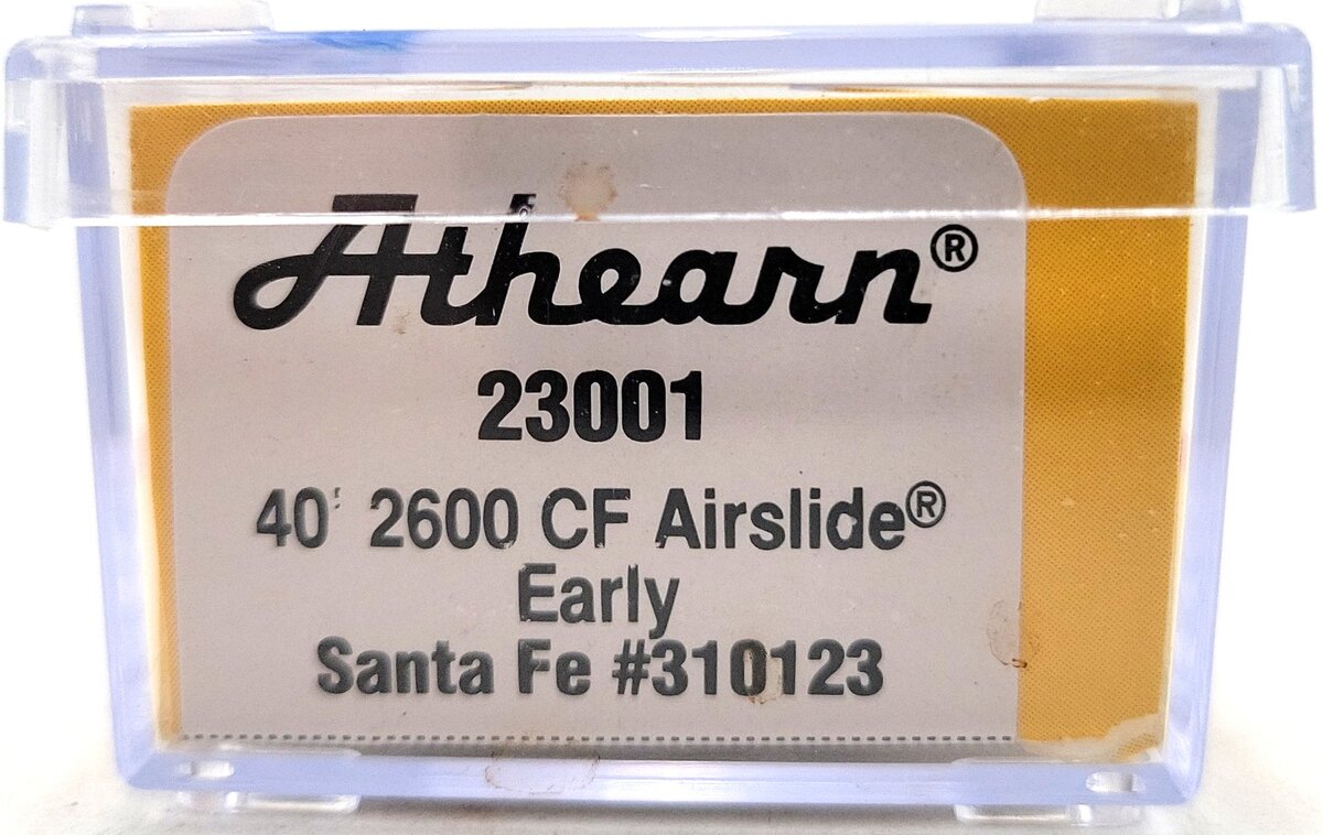Athearn 23001 N Santa Fe GATC 2600 Airslide Hopper #310123  EX/Box