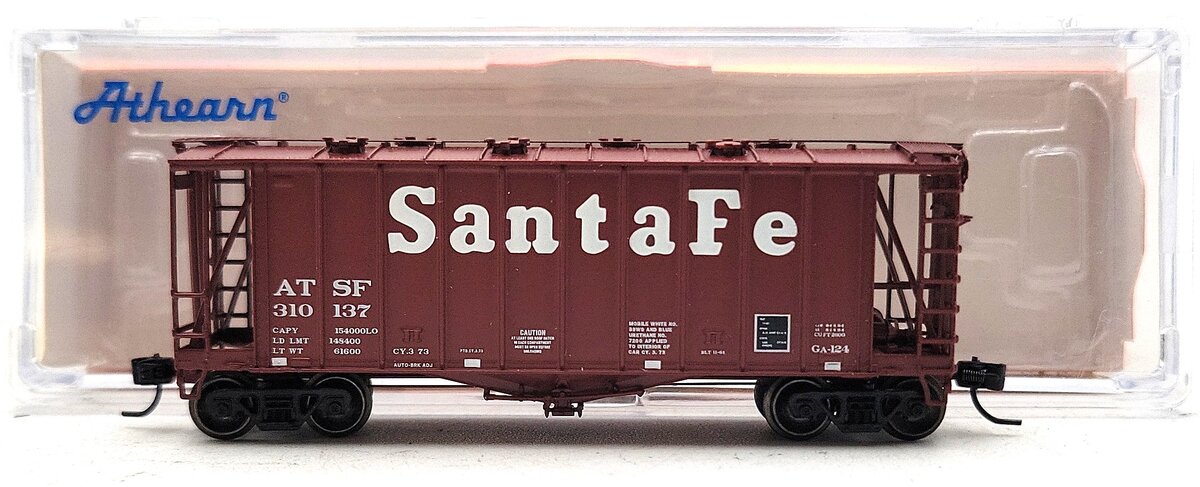 Athearn 23002 N Santa Fe GATC 2600 Airslide Hopper #310137  LN/Box