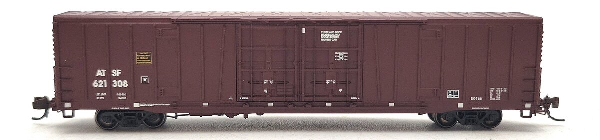 BLMA Models 18001 N Santa Fe Bx-166 60' Double Door Boxcar #621308