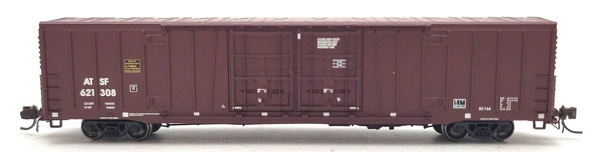 BLMA Models 18001 N Santa Fe Bx-166 60' Double Door Boxcar #621308