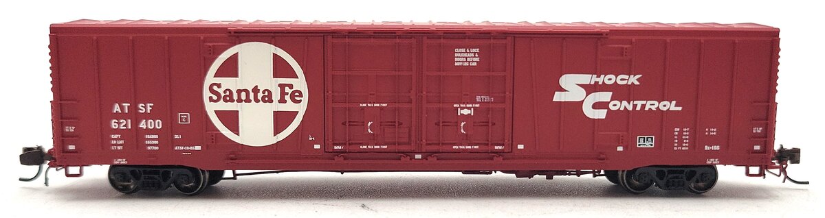 BLMA Models 18031 N SF/Shock Control Bx-166 60' Double Door Boxcar #621400 LN/Box