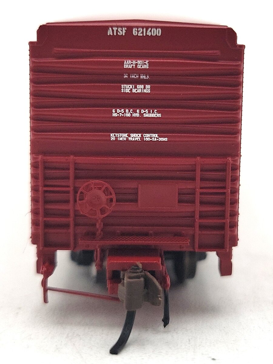 BLMA Models 18031 N SF/Shock Control Bx-166 60' Double Door Boxcar #621400 LN/Box