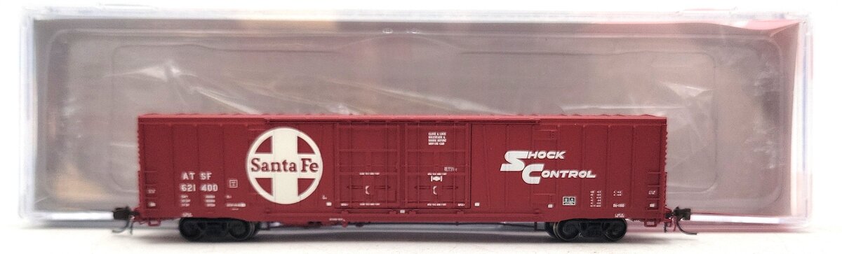 BLMA Models 18031 N SF/Shock Control Bx-166 60' Double Door Boxcar #621400 LN/Box