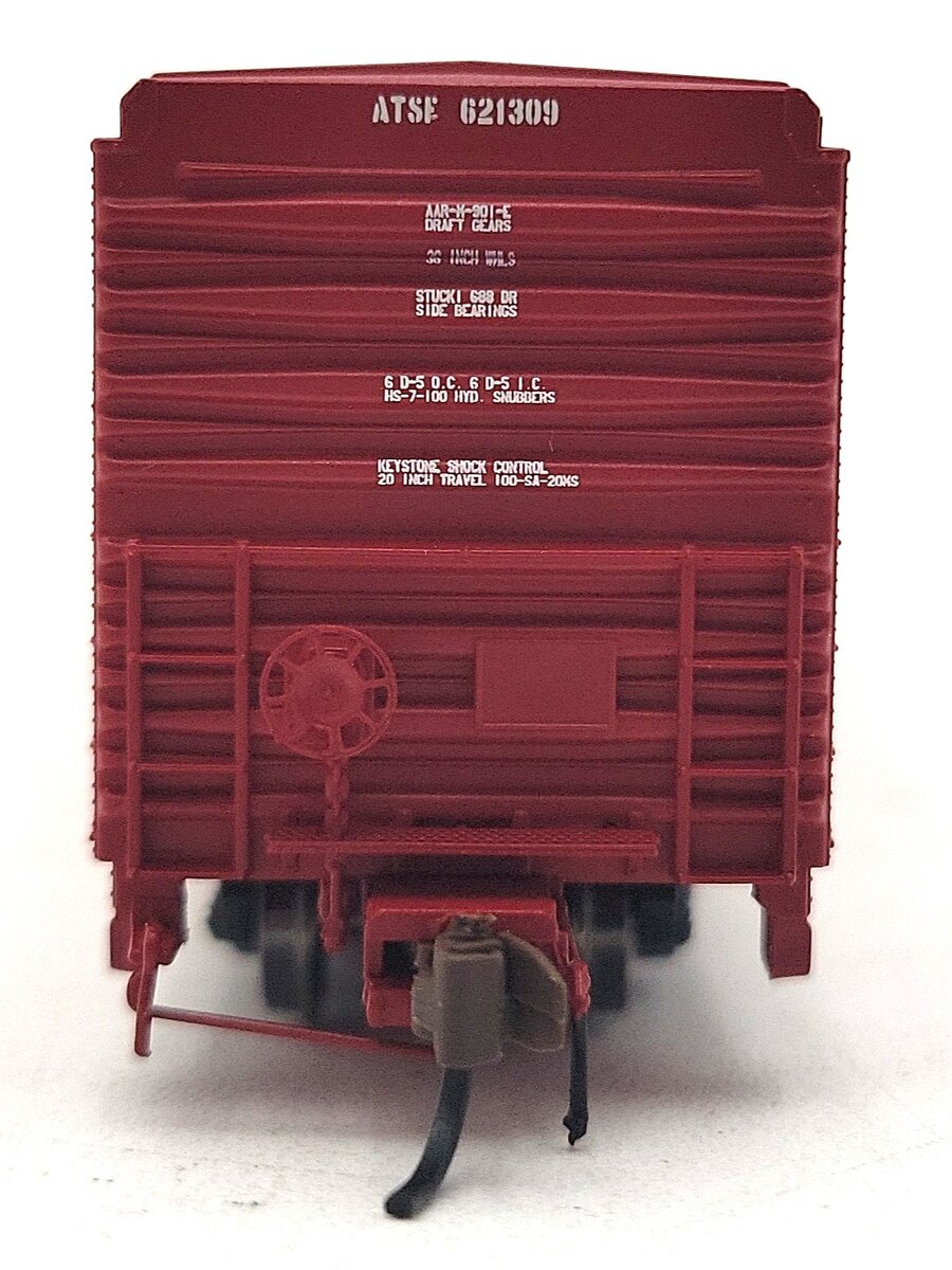BLMA Models 18026 N Santa Fe "Shock Control" Double Door Boxcar #621309
