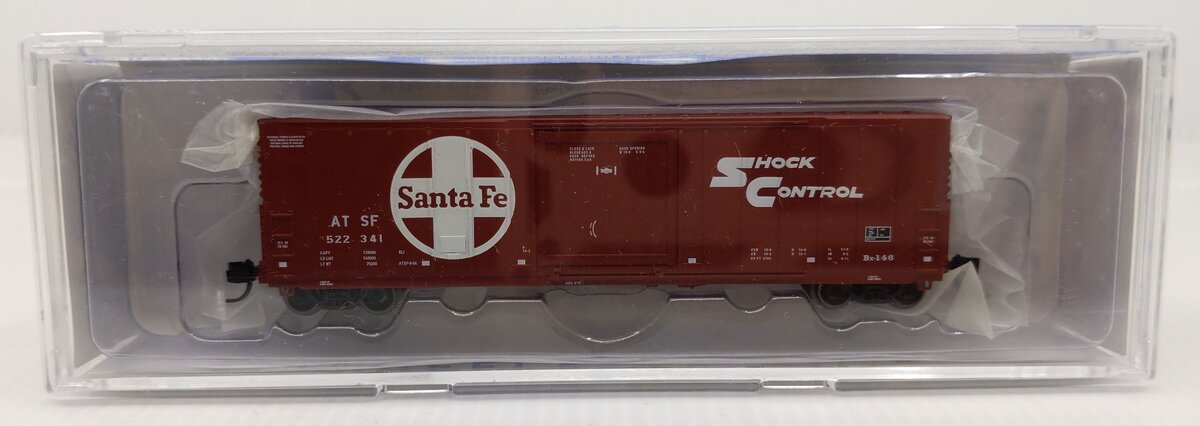 Wheels of Time 61155 N Atchison Topeka Santa Fe PC&F 50' Boxcar #522341 LN/Box