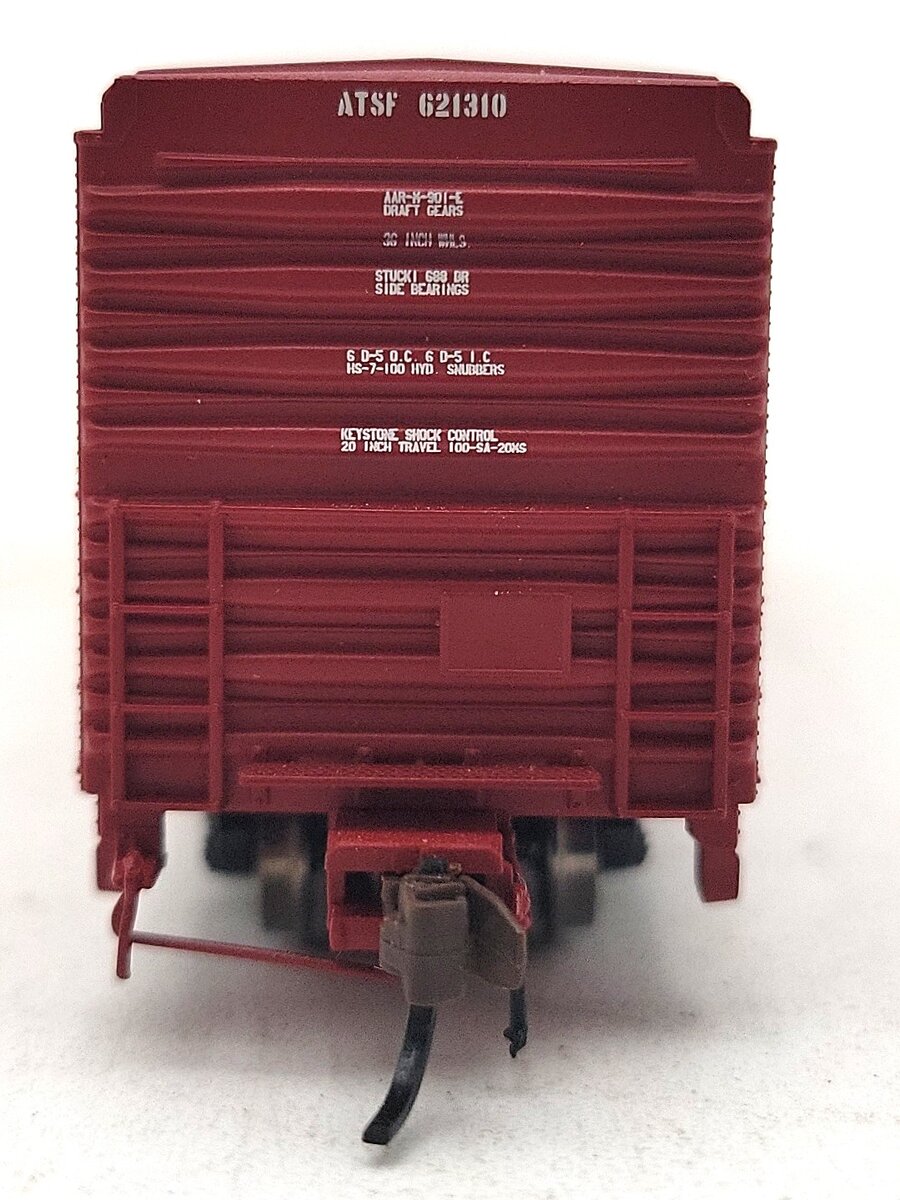 BLMA Models 18027 N Santa Fe Bx-166 60' Shock Control DD Boxcar #621310