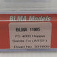 BLMA Models 11005 N Scale Santa Fe PS-4000 Covered Hopper #301609 LN/Box