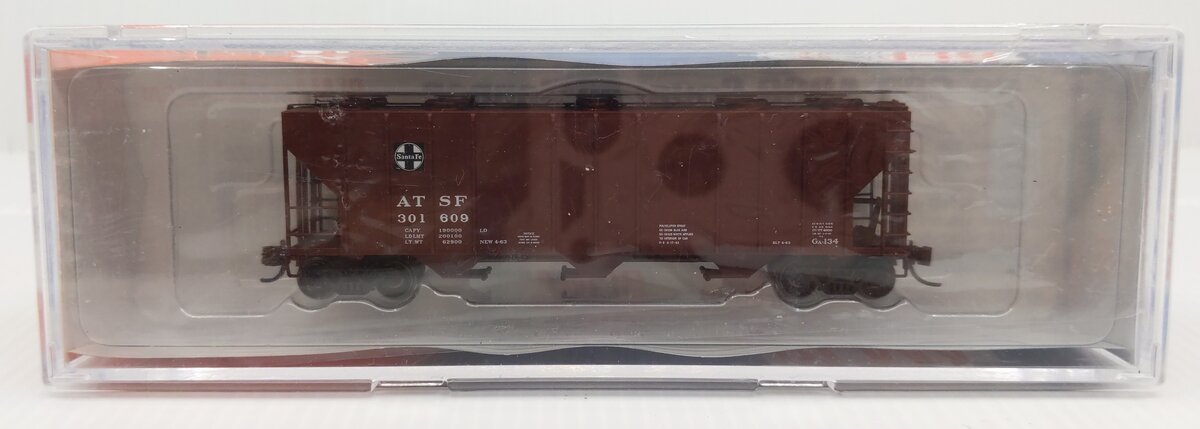 BLMA Models 11005 N Scale Santa Fe PS-4000 Covered Hopper #301609 LN/Box