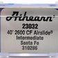 Athearn 23032 N Santa Fe GATC 2600 Airslide Hopper #310286 LN/Box
