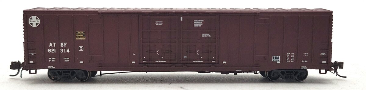 BLMA Models 18014 N Scale ATSF 60' Beer Car Boxcar #621314 LN/Box