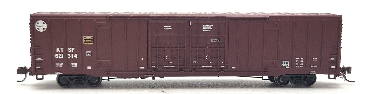 BLMA Models 18014 N Scale ATSF 60' Beer Car Boxcar #621314 LN/Box