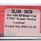 BLMA Models 18039 N Santa Fe 60' Super Shock Control Double Door Boxcar #621318