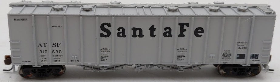 Atlas 50005056 N Atchison Topeka Santa Fe 4180 Airslide Covered Hopper #310630 EX/Box