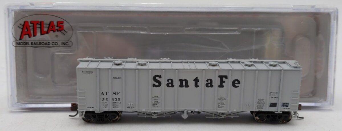 Atlas 50005056 N Atchison Topeka Santa Fe 4180 Airslide Covered Hopper #310630 EX/Box