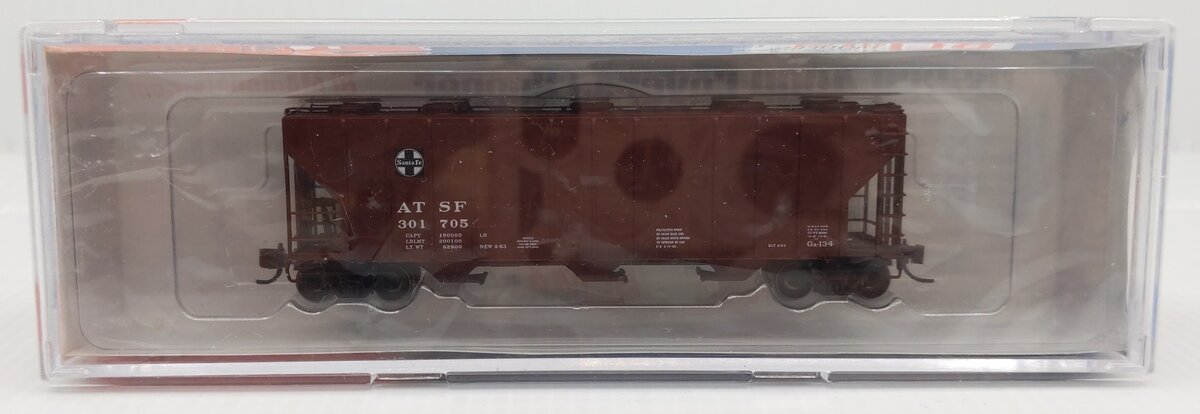 BLMA Models 11006 N Scale Santa Fe PS-4000 Covered Hopper #301705 LN/Box