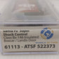 Wheels of Time 61113 N Atchison Topeka Santa Fe PC&F 50" Boxcar #522373