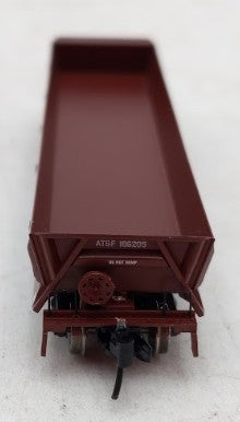 Atlas 50005267 N Scale Santa Fe Difco Side Dump Car #186205 EX/Box