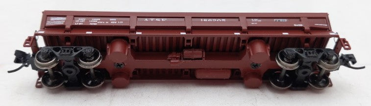 Atlas 50005267 N Scale Santa Fe Difco Side Dump Car #186205 EX/Box