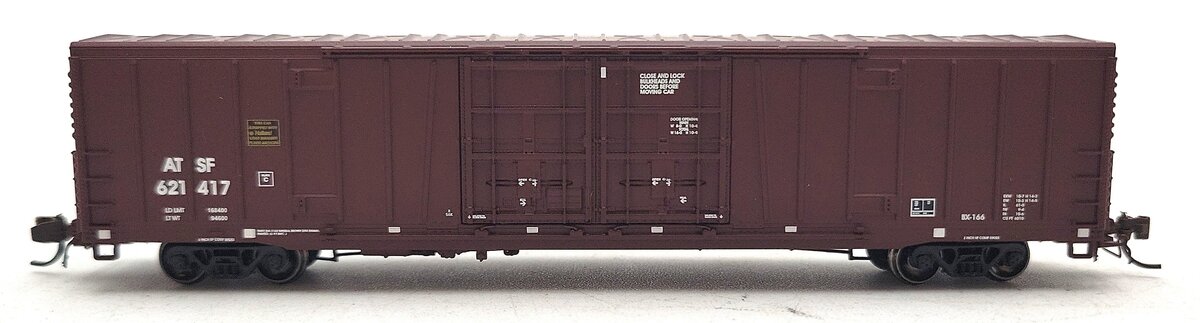 BLMA Models 18004 N Santa Fe Bx-166 60' Double Door Boxcar #621417 LN/Box