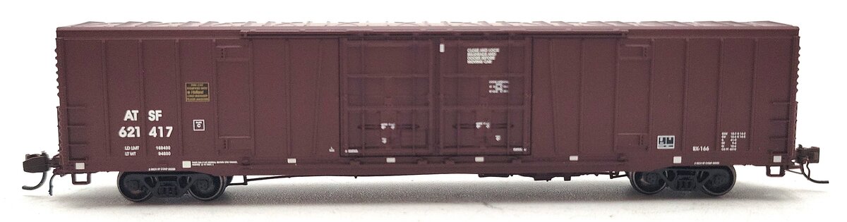 BLMA Models 18004 N Santa Fe Bx-166 60' Double Door Boxcar #621417 LN/Box